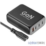 100W GaN fast Type-C PD 4 ports Charger, Laptop Mobile - Pro PD140 - Image 3